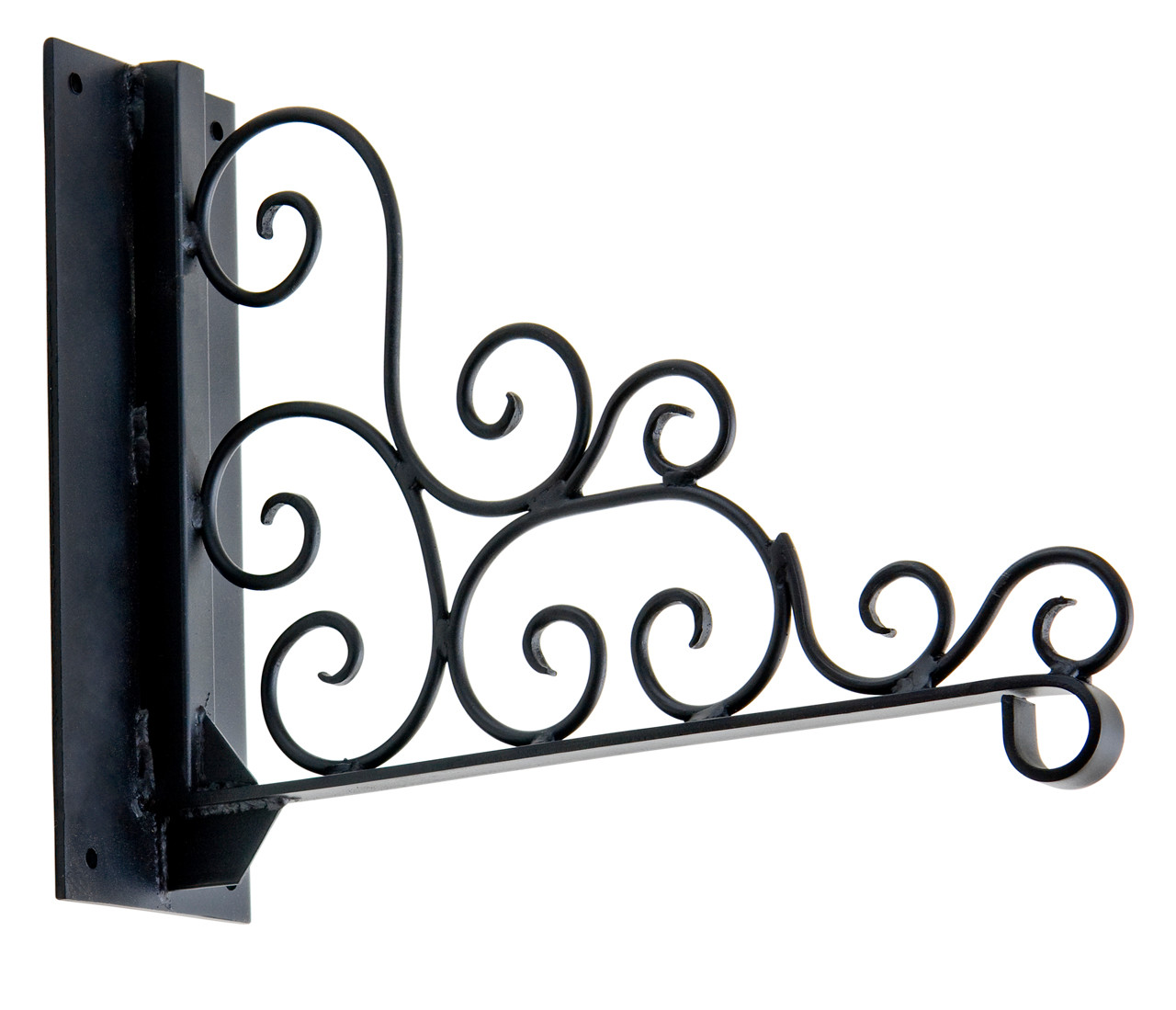 Decorative Scroll Hanging Basket Bracket | Hooks & Lattice