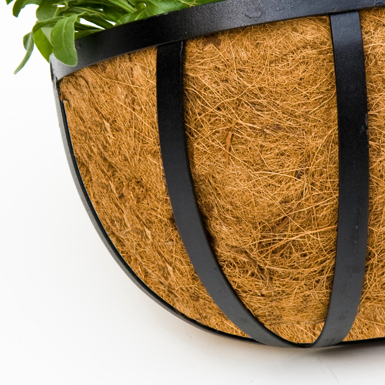 Powder Coated Steel English Garden Hayrack Window Basket