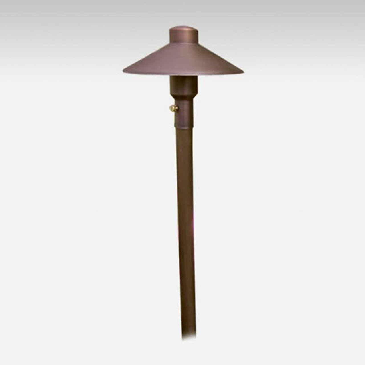 Constellation Low Voltage Path Light - Weathered Brass