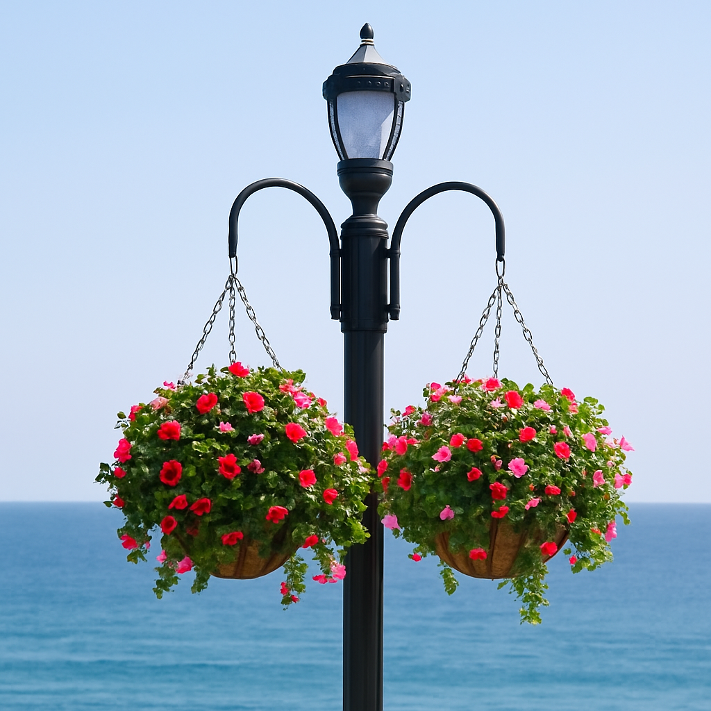 Hook Style Hanging Basket Bracket for Posts