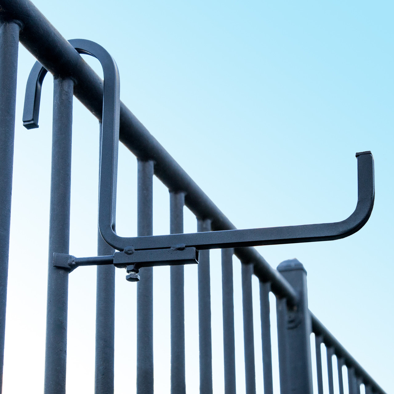 French Quarter Cast Aluminum Railing Planter | Hooks & Lattice