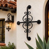 Montclair Wrought Iron Exterior Accent on a Spanish Style Home