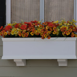 Laguna XL Window Box with Cleat Mounting System under a window Laguna XL Window Box with Cleat Mounting System under a window