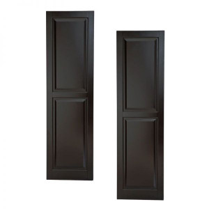 Architectural Raised Panel Shutter Pair Architectural Raised Panel Shutter Pair