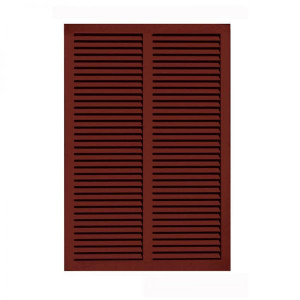 Bahama Shutter with vertical mullion Bahama Shutter with vertical mullion