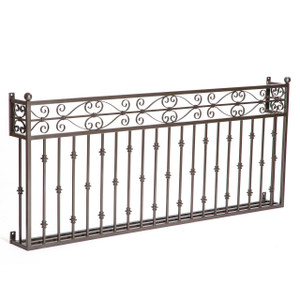 Angled view of Finestra Faux Balcony