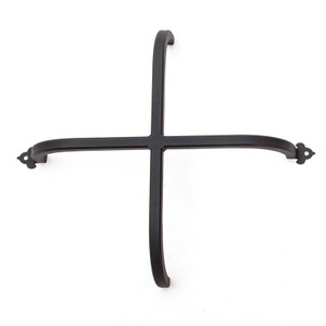 24" x 24" Brioso Wrought Iron Exterior Accent on white background