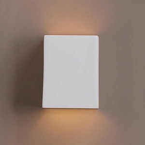 Block Wall Sconce 6.5"x6"x9"