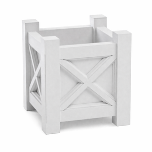 Main Street Planter on white background