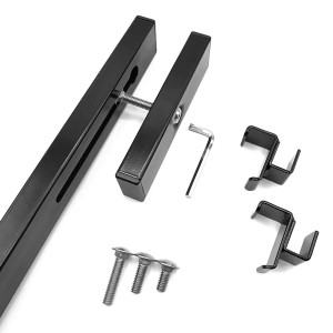 Rail Mounting Kit With Hayrack Brackets on white back ground Rail Mounting Kit With Hayrack Brackets on white back ground