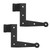 Stainless Steel L-Hinge New York Style Shutter Hardware-Pair Stainless Steel L-Hinge New York Style Shutter Hardware-Pair