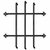 Marbella Wrought Iron Exterior Accent on white background