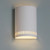 Contemporary Cylinder Sconce with Block Pattern in natural bisque finish Contemporary Cylinder Sconce with Block Pattern in natural bisque finish