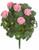 Pink UV protected outdoor rated artificial geraniums