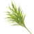 Light Green UV Outdoor Rated Ribbon Grass with stem for mounting