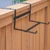 Wood railing bracket for use with Laguna Railing Planter
