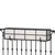 Simple Elegance Railing Planter with white PVC liner