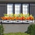 72" Medallion Window Box with repeated design pattern and white liner