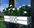 Falling Water Window Box with white pvc liner mounted under a window