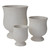 3 different sizes of Hillingdon URN Planters 12.5"Dia x 14.75"H, 16.5"Dia x 19.75"H, and 23.5"
Dia x 28.25"H on a white background