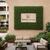 UV Outdoor Rated Boxwood Living Wall and Event Frame around saletoday Logo