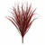 36" UV Outdoor Rated Artificial Grass Bush in burgundy