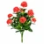 Red Ixora Bush 40" height on white background
