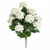 Cream/White UV Rated Hydrangea 40.5"H on white background