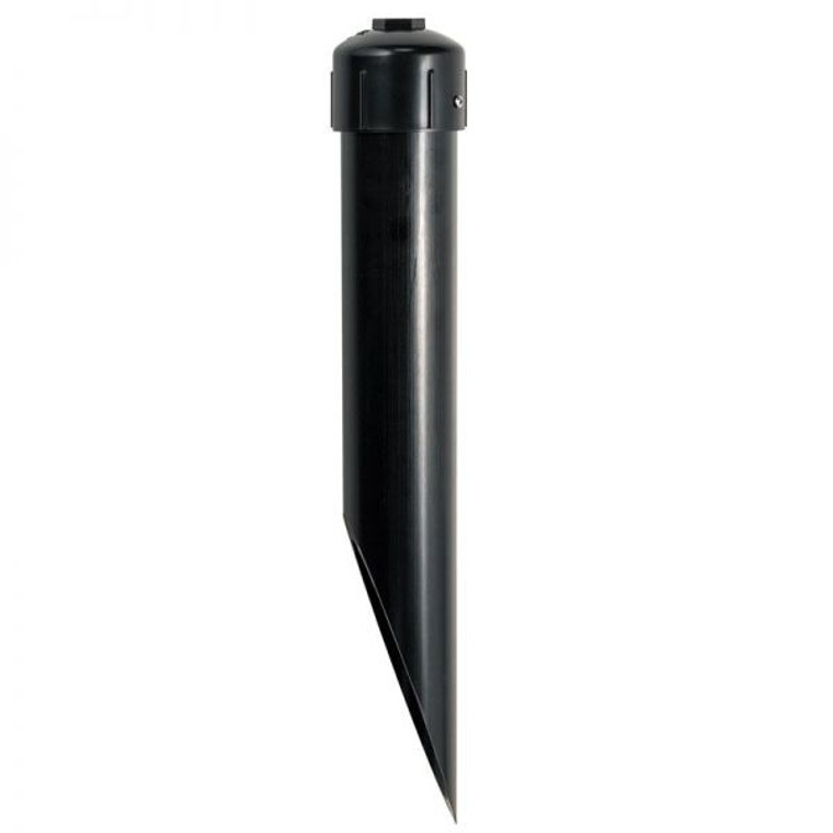 Black PVC Ground Stake for Line Voltage Path Lights