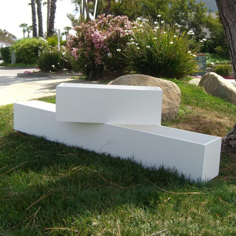 PVC 2 in 1 Window Box or Liners stacked 24" on top of 72"