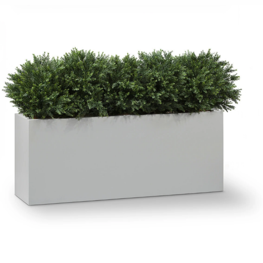 Fiberglass planters are durable and lightweight, and come in auto-grade paint finishes. Many sizes, along with custom capabilities