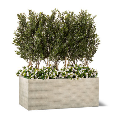 privacy planter box with trellis Sunjoy Marston Planter With Screen main image 1