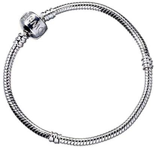 HARRY POTTER Silver Charm Bracelet Slider Charms Size 18cm by The Carat Shop