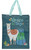 alpaca reusable shopping bag