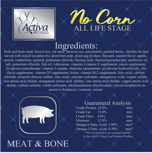 No Corn Meat & Bone