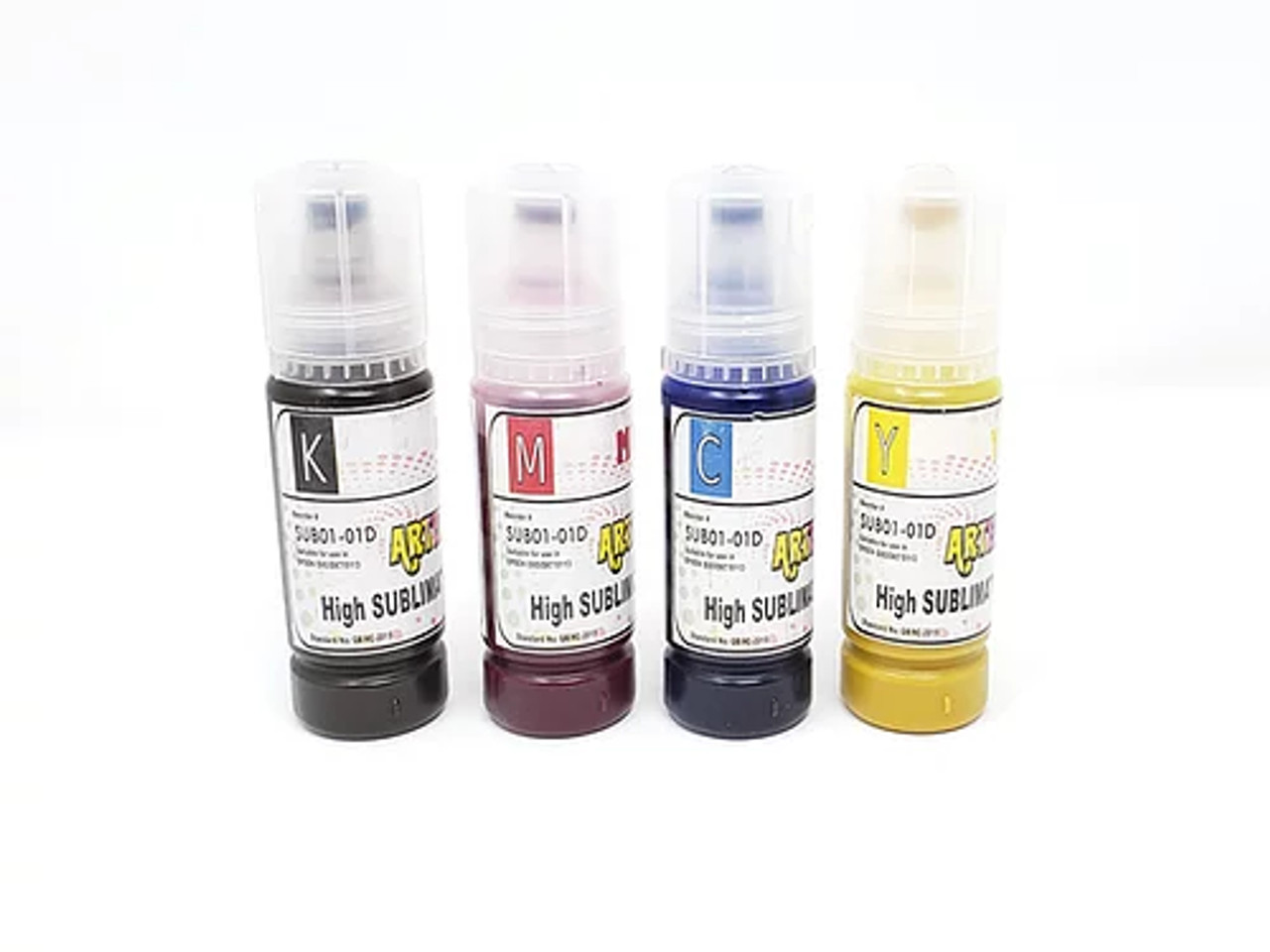 Sublimation Ink for Ecotank Printers - Set of 4 colors