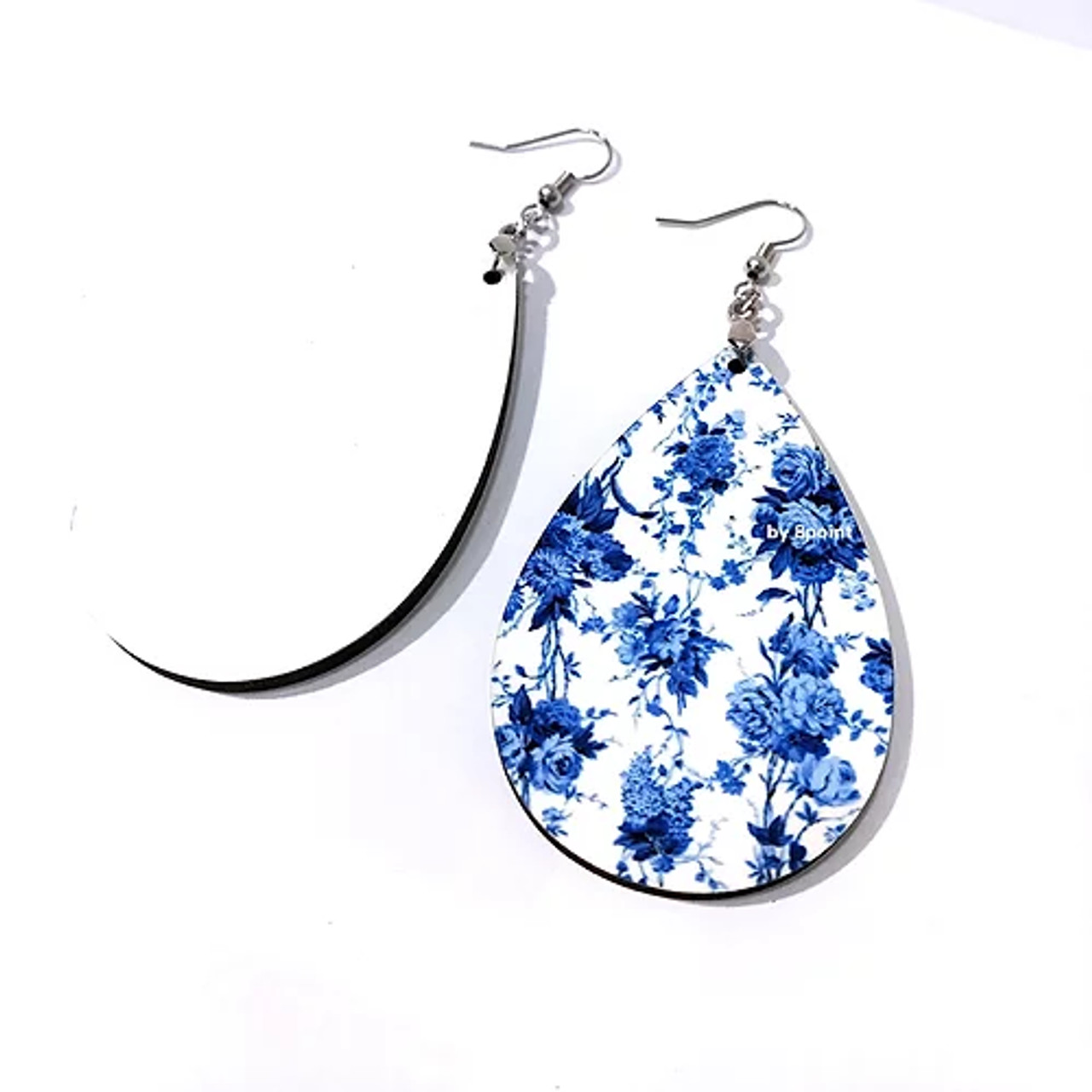 Teardrop MDF Sublimation Earrings Large