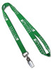 5/8" Wide - Economy Flat Polyester Screen-Printed Lanyard