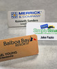 Name Tags - Full Color Aluminum  w/ Personalization (1-1/4"x3")