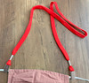 3/8" Wide Flat Lanyard with Open-Ended Clips