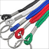 1/4" Round Lanyard with Split Ring