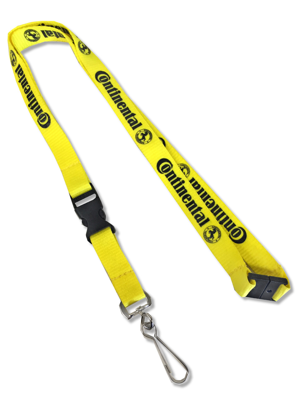 5/8 Wide Economy Flat Polyester Printed Lanyards