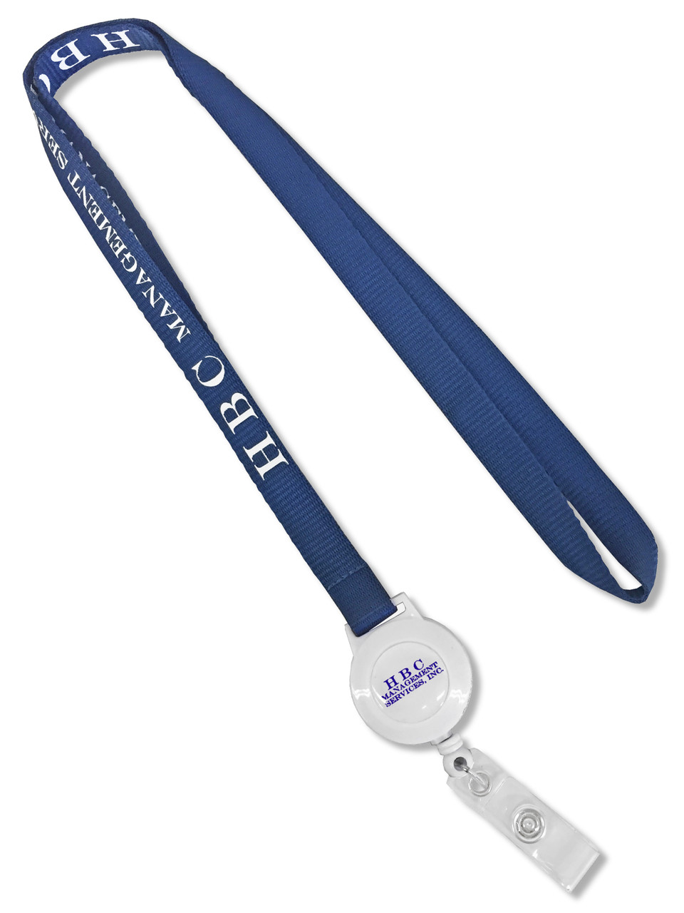 Printed Lanyard and Badge Reel Combo Set