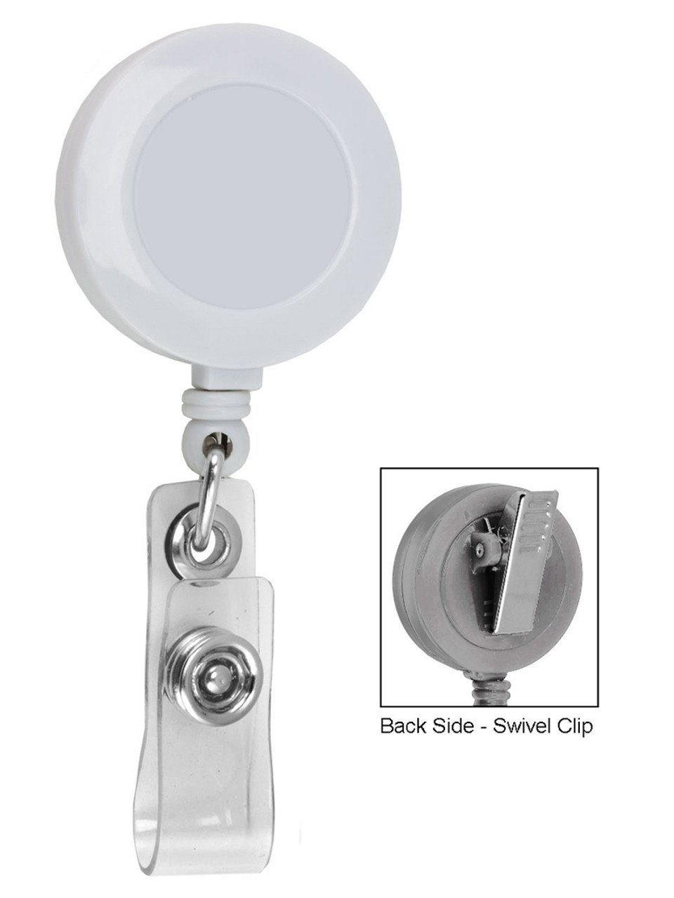 Retractable Badge Reel -32mm Square - Retractable Badge Reel -32mm Square, Keychain & Enamel Pins Promotional Products Manufacturer