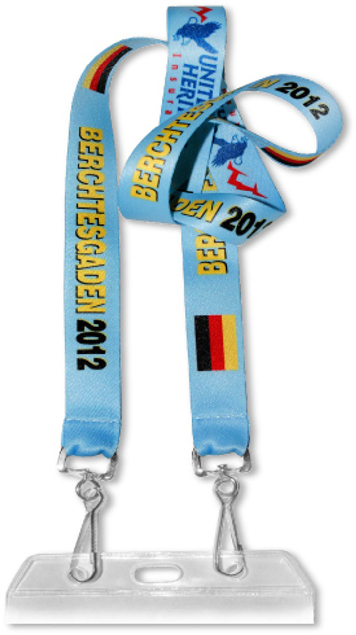 Full-Color Sublimation Lanyards w/ Custom Logo