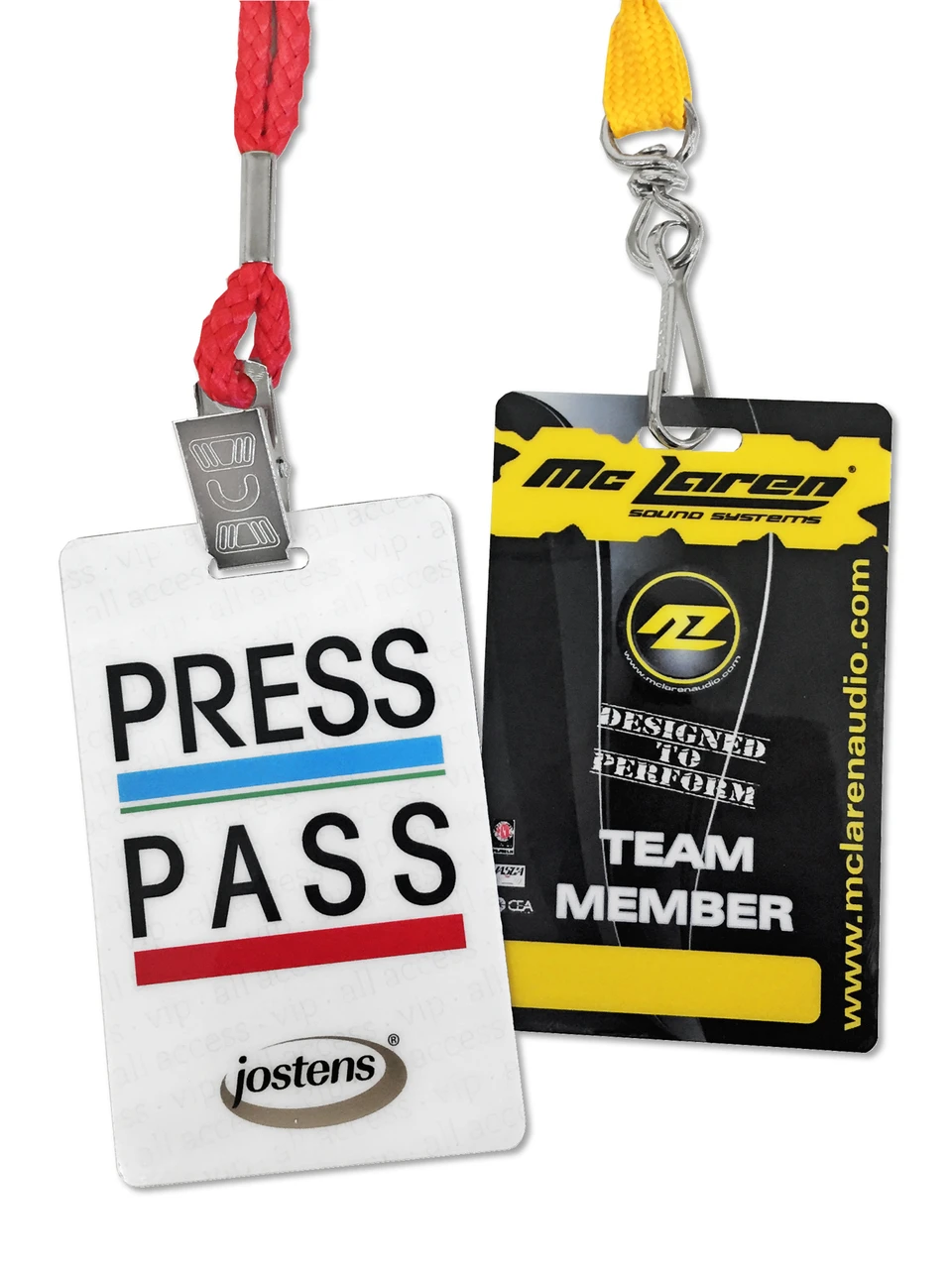 Plastic Credential Cards - 3.375