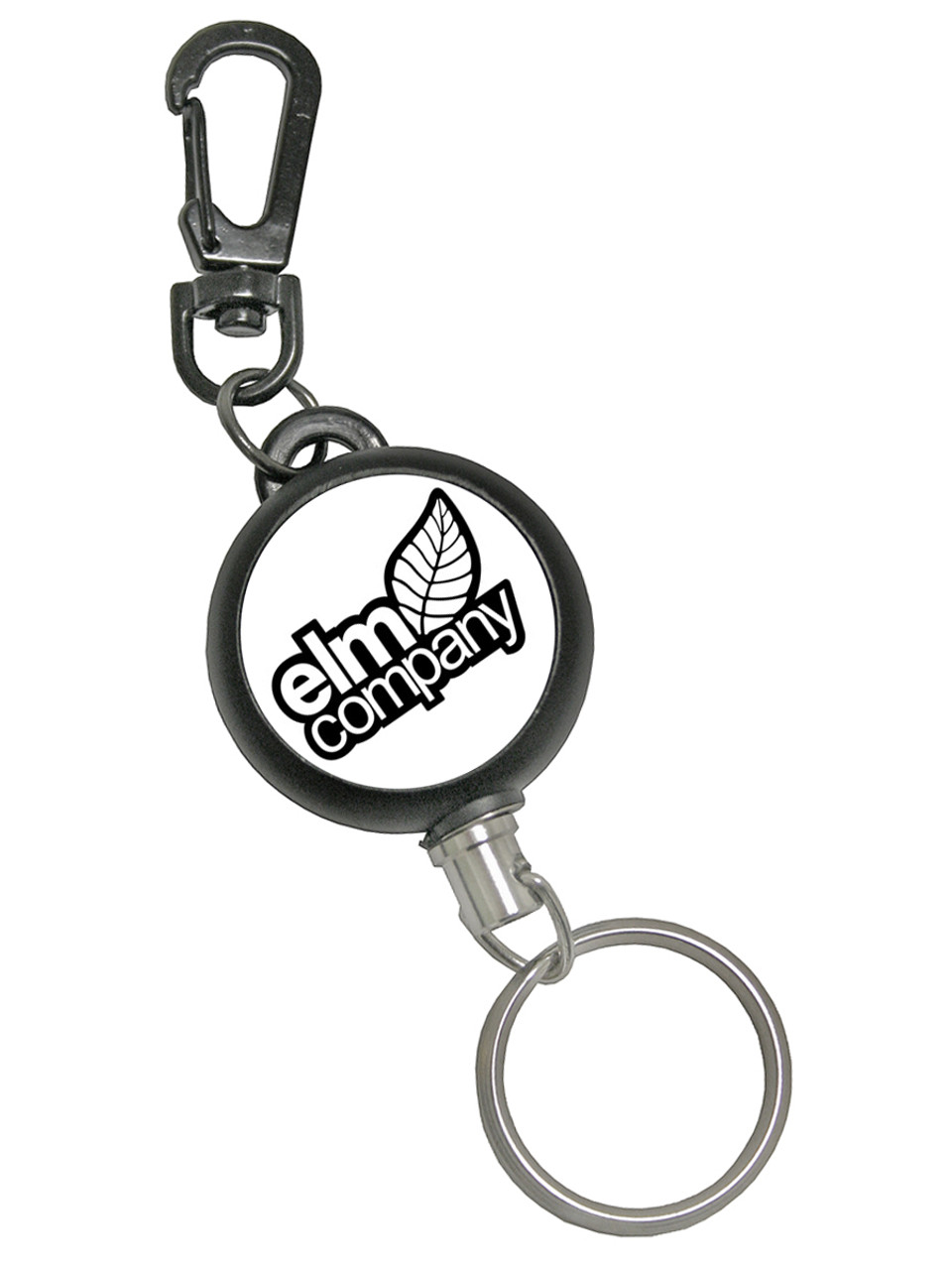  Bulk 25 Pack - Heavy Duty Badge Reel with Metal Cord