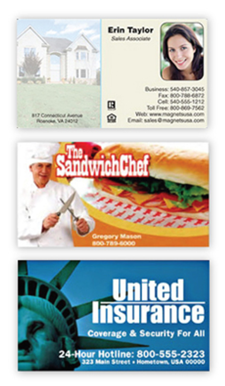 business card magnets products for sale