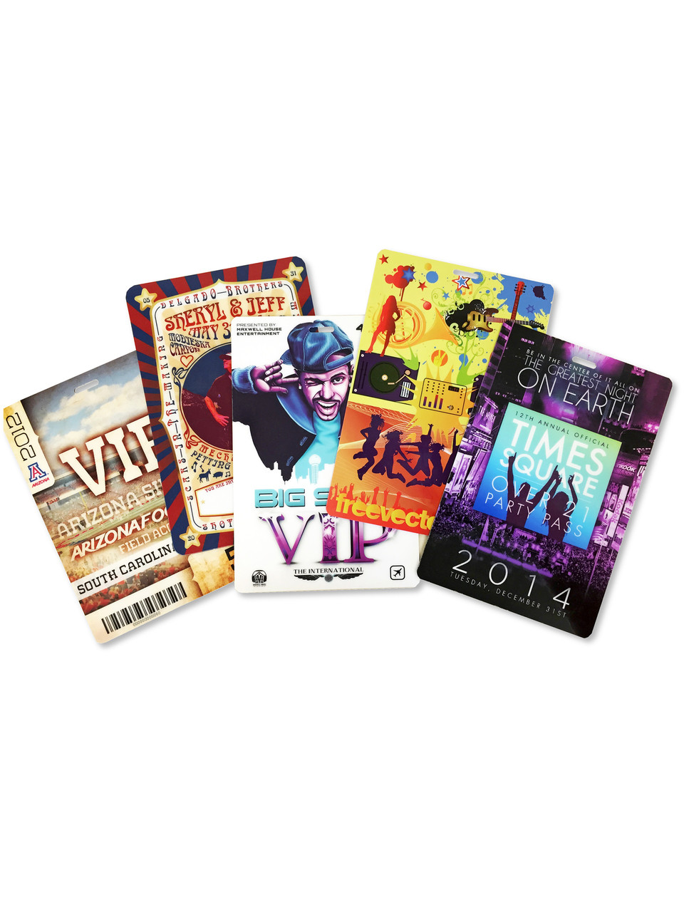 Plastic Event Credential Cards 6