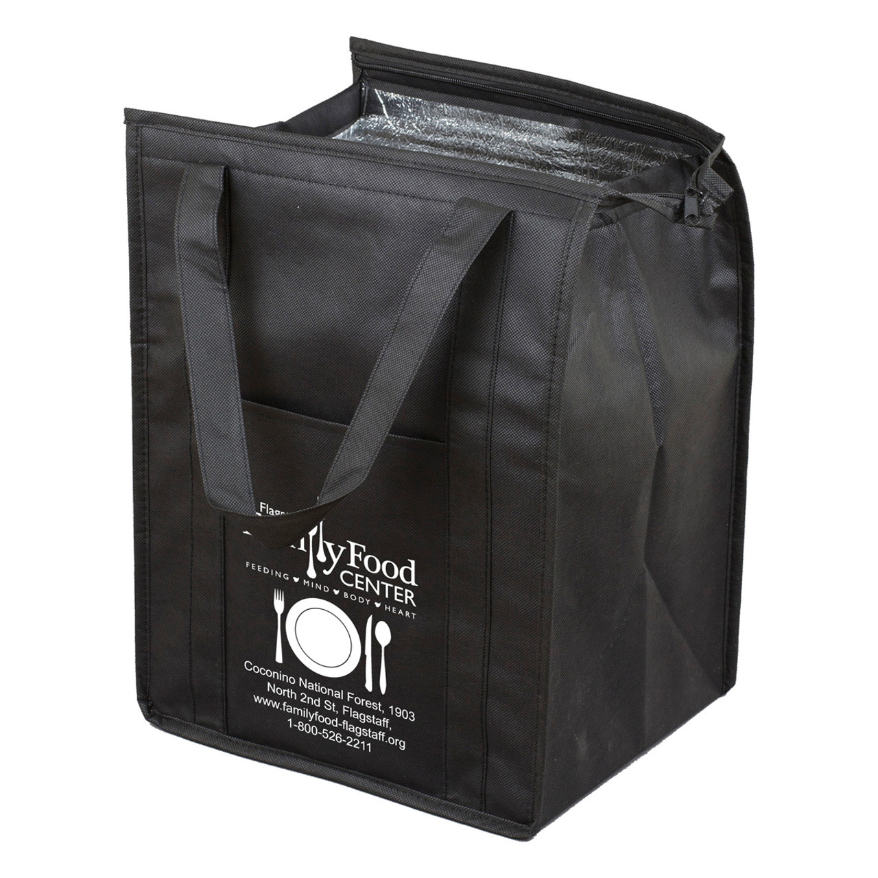 【新品未開封】 Scoop and Escape Large Tote ice Large Cooler Tote Bag w/Zipper Insulated 12 CAN in Black